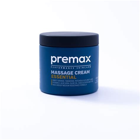 Premax Essential Massage Cream 400g Club Warehouse Sports Medical