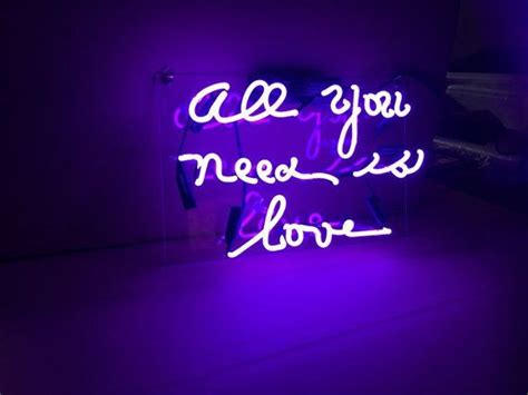 All You Need Is Love Purple Neon Sign - ApolloBox Iphone wallpaper backgrounds | free download.