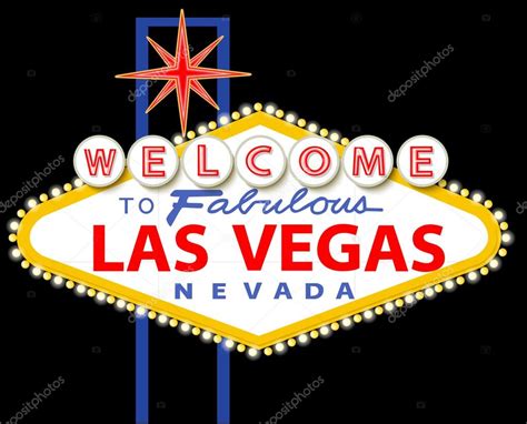 Welcome To Fabulous Las Vegas Nevada Sign Stock Vector By ©lindwa 73355205