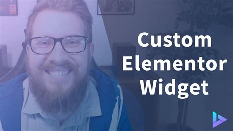 How To Build A Custom Elementor Widget Using Php And Javascript Youtube