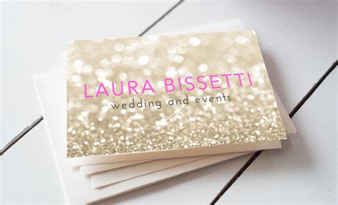 A business card does more than inform recipients of methods they may use to contact you. Glitter Business Card ~ Business Card Templates ~ Creative ...