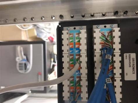 T568B on RJ45 vs Patch Panel - Networking - Spiceworks