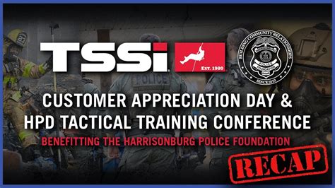 Tssi Customer Appreciation Day And Tactical Training Conference 2018