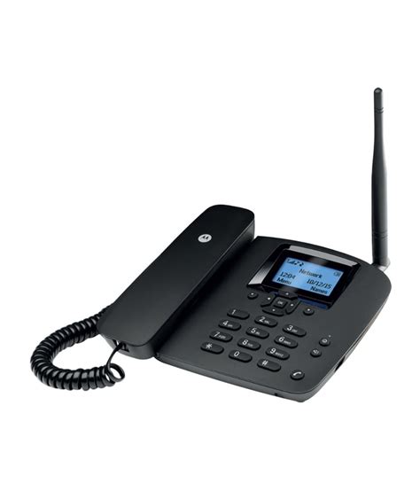 Buy Motorola Fw200l Fixed Wireless Gsm Landline Phone Black Online At