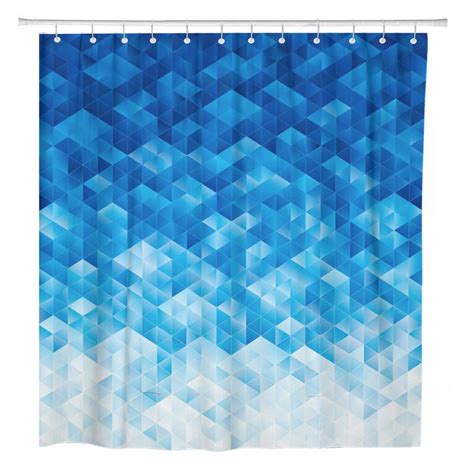 Cynlon Abstraction Abstract Geometric Blue Color Copy Cubes Digital