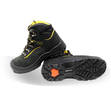 Maybe you would like to learn more about one of these? Albatros Gravel Mid S3 SRC Sicherheitsschuhe schwarz/gelb ...