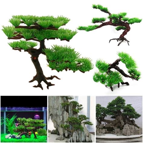 Menghias X Dapat Dilepas Kerajinan Diy Bawah Air Bonsai Pemandangan