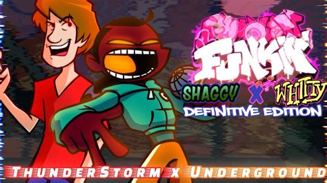Fnf Mashup Shaggy Vs Julian Thunderstorm Underground Vs Shaggy X V