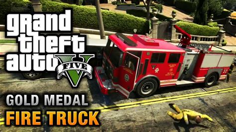 Grand Theft Auto V Walkthrough Fire Truck Ps Hd Youtube Hot Sex Picture