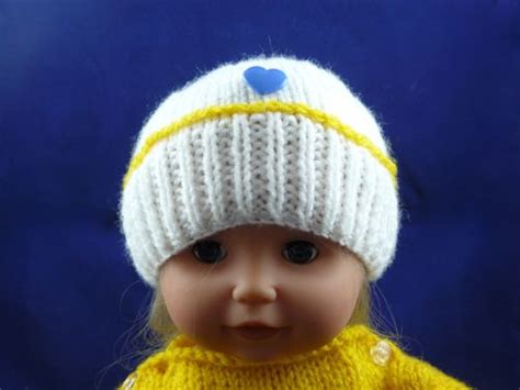 Tiny Tears Crown Hat Knitted Tiny Tears Clothes Free Knitting