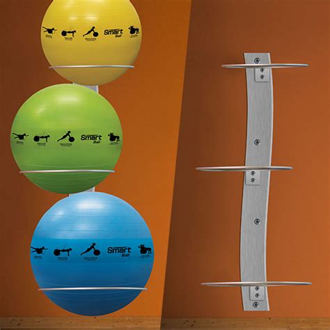 Wall Mounted Stability Ball Rack Legacy Fitness Products
