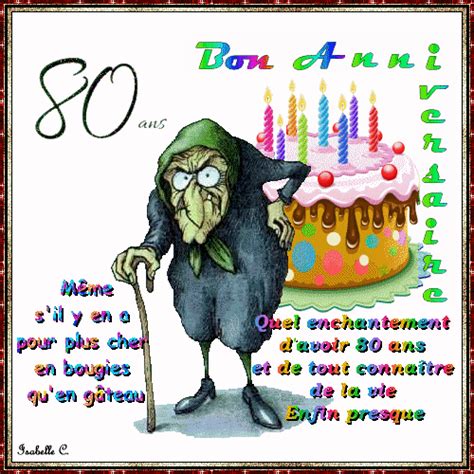 Anniversaire 80 Ans Humour