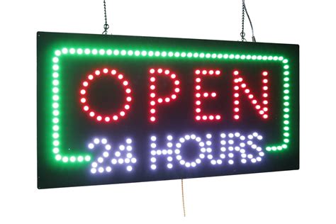 Business Topking Signage Display Window Led Neon Open Take Away Sign
