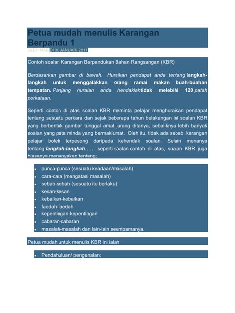 Kamu hendaklah membaca dan pastikan kamu memahami kehendak soalan, tajuk, dan bentuk karangan yang hendak ditulis. Soalan Ptd Bahagian B - Jual Jilbab