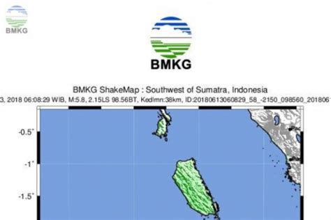 Enam Gempa Susulan Terjadi Di Mentawai Antara News Jawa Timur