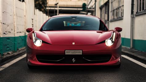 Ferrari Sports Car 4k Wallpaper