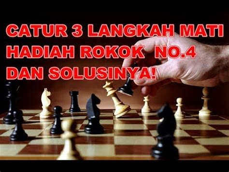 Kota apa yang selalu menanyakan tangga nada? Rumus Catur 3 Langkah Mati Di Pasar Malam