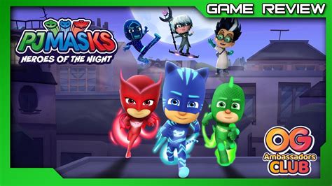 Pj Masks Heroes Of The Night Review Xbox Youtube