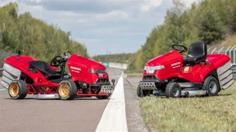 This Honda Lawnmower Is The Fastest In The World Hitting 100 Mph In 6