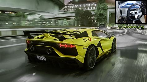 Lamborghini Aventador Svj With Gintani F Exhaust L Assetto Corsa