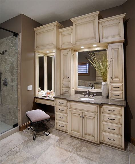 Check spelling or type a new query. Custom Bathroom Vanities With Makeup Area - WoodWorking ...