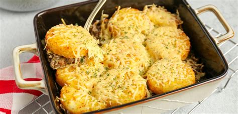 Ovenschotel met gehakt en rösti