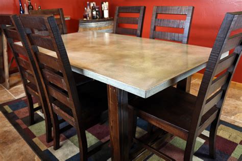 Maybe you would like to learn more about one of these? DIY Concrete Dining Table - DIY Pete