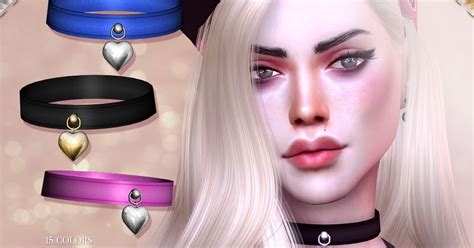 Sims 4 Ccs The Best Guardian Choker By Pralinesims