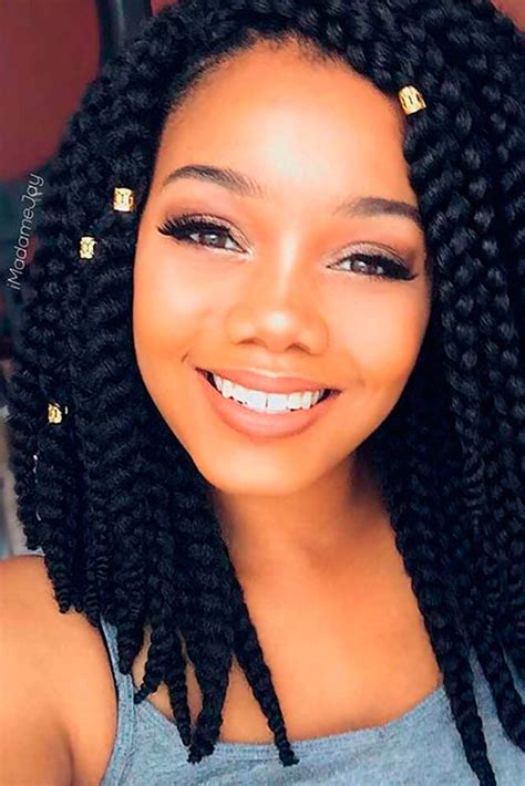 Hairstyles to do with box braids 2021. 15 Cute Box Braids Hairstyles to Try in 2021 - Page 3 ...