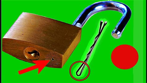 How To Pick A Lock With Hairpins 🔴 How To Open Lock Without Key Shorts