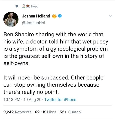 Ben Shapiros Wife A Doctor Convinced Him That Its Normal He Doesnt