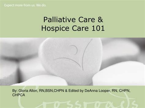 Ppt Palliative Care And Hospice Care 101 Powerpoint Presentation Free