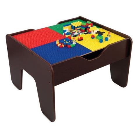 Kidkraft 2-in-1 Activity Table Espresso | Kids activity table, Activity table, Lego table