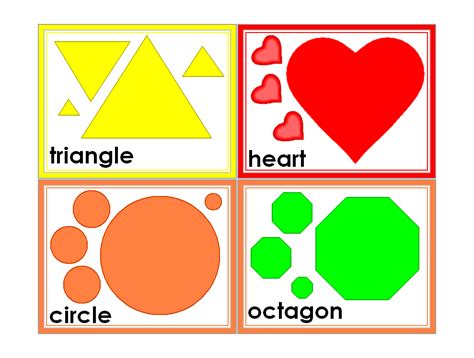 Free flashcards with real images for teaching english, russian or any other language. 6 Best Images of Large Printable Color Flash Cards For Toddlers - Color Flash Cards, Free ...