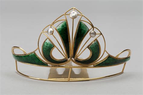 Art Nouveau Tiara Hair Comb Collectors Weekly