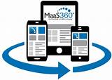 Pictures of Maas360 Mobile Device Management