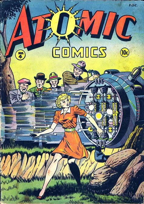 Atomic Comics 4 1946 Comics Classic Comic Books Retro Comic Book