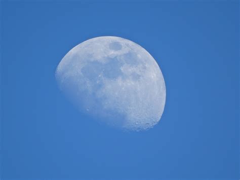 Fotos Gratis Nube Cielo Atmósfera Tiempo De Día Azul Luna Llena Luz De La Luna Circulo