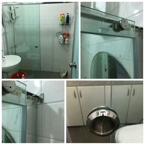 A toilet shower screen is nice, especially when it's made of glass. Toilet Shower Screen | RenovationContractor.com.sg ...
