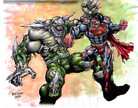Superman Vs Doomsday In The March 2021 Justice League Comic Art
