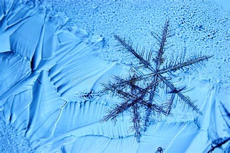 Natural Ice Crystal Stock Photo Image Of Flake Crystals 65989222