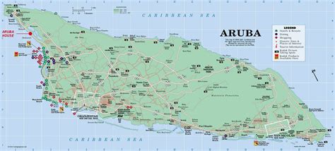 Cartes De Aruba Maps Of Aruba