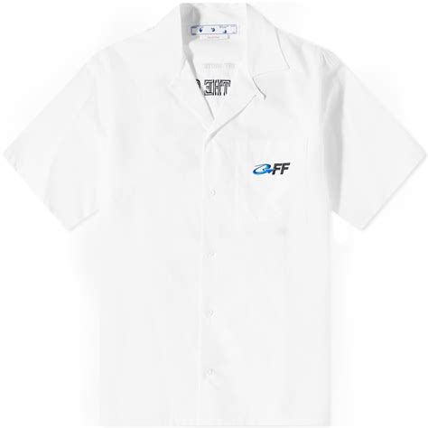 Off-White Exact Opp Vacation Shirt White | END. (DE)
