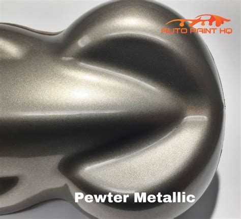 Pewter Metallic Basecoat Clearcoat Quart Car Vehicle Motorcycle Auto