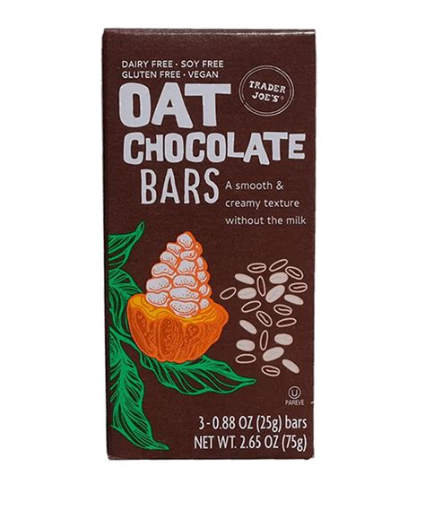 Trader Joes Oat Chocolate Candy Bars