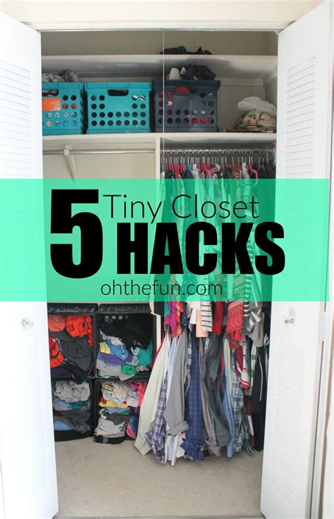 20 Closet Hacks For Small Spaces