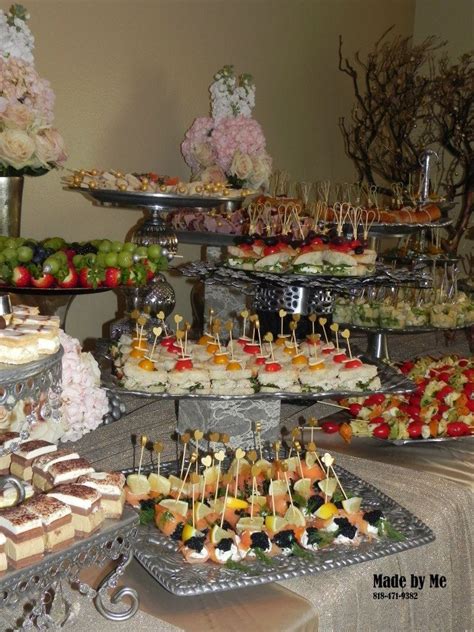 Each of these easy finger foods boast bright, fresh flavors that will leave your party guests satisfied, but not too full to mingle. Made by Me - burbank, CA - Event | Facebook | Wedding ...