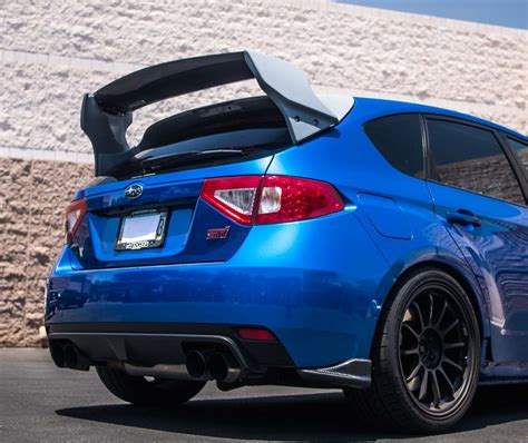 How To Install The Carbon Fiber Rally Wing On Subaru Hatchback Wrx Sti