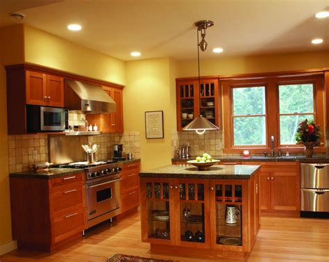 They are most often made from heavy woods such as quartersawn oak, hickory, cherry or maple. Set up your kitchen in a beautiful way | Bungalow kitchen ...