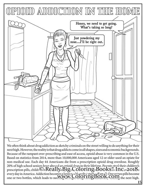 Feel free to post them on our facebook page or share on instagram ! Coloring Books | Opioid Crisis Adult Coloring Book Comic